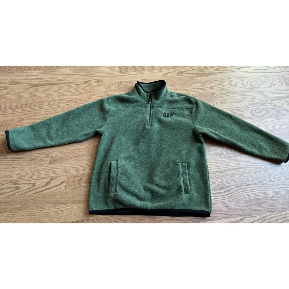 Gap Kids Fleece Sweatshirt. Size Medium (8) Green Excellent Condition